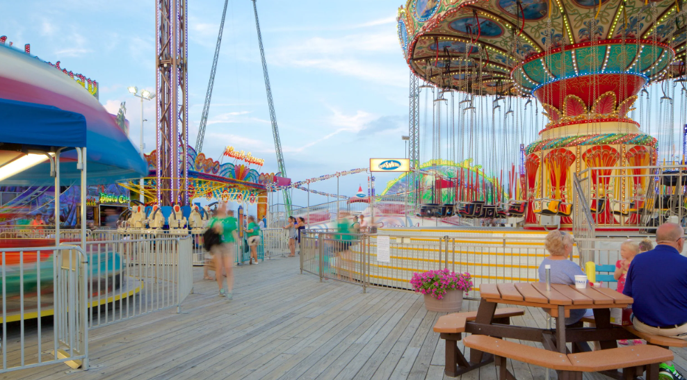 Casino Pier and Breakwater Beach, United States